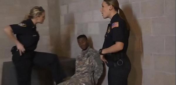  Fake black soldier fucks a female cop-used-as-a-fuck-toy-hd-72p-porn-3